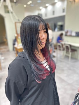 ヘアーワークス ボナ ウニクス店(HAIR WORKS bona) 大人かわいいレイヤーカット 秋の似合わせ艶カラー2