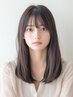 【梅雨時期のお悩みに＊】前髪ストレート＋カット　￥12,100→￥1,1000