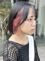 ビューナゴヤ 名駅(VIEW NAGOYA)&nbsp;前髪カタログ/イメチェンスタイル／ウェーブパーマ/こなれミディ