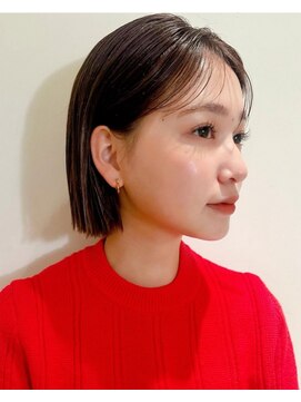 ファッジ 南柏(FUDGE) 【FUDGE】秋冬ボブ　ダークベージュ