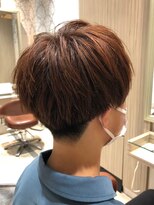 ビスイル 秋葉原店(Vis ill)&nbsp;大人可愛い艶髪秋色カラーくすみベージュオレンジカラー