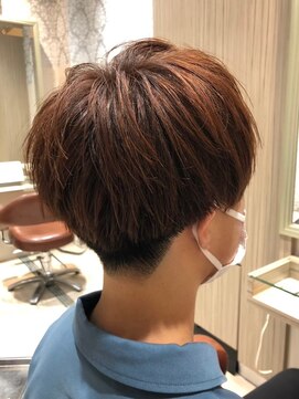 ビスイル 秋葉原店(Vis ill) 大人可愛い艶髪秋色カラーくすみベージュオレンジカラー