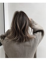 ヘア ケア オディール(Hair Care Odile)&nbsp;【デザインカラー/白髪ボカシハイライト】ダークアッシュ