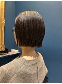 ぱっつん外はね