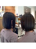 #ハイライト#インナーカラー#白髪ぼかし