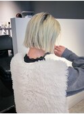 丸くならないボブ/切りっぱなしボブ/大阪枚方美容室