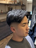 エクファフォーメン(EX-FA FOR MEN)&nbsp;スペインカール/スパイキーショート/ブルーブラック/瀬田