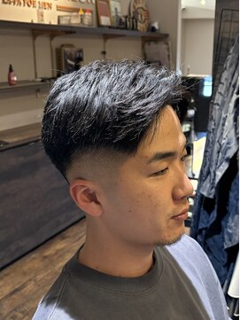 エクファフォーメン(EX-FA FOR MEN) スペインカール/スパイキーショート/ブルーブラック/瀬田