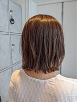 ヘアリゾート粋 新宿三丁目本店&nbsp;透明感カーキブラウン/ミディアムボブ