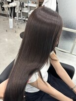 マーシュ 梅田(marshu)&nbsp;ブリーチなしカラー/透明感ブラウン°○