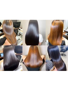 【淡路駅1分◆自然なストレートを実現】クセ・うねりを解消し、艶感が持続する自然な仕上がりに導く♪