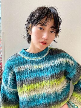 デザインパーマ/ゆるふわミディアム/ニュアンスパーマ