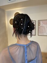 ラヴィズム 名駅店(LUVISM)&nbsp;お呼ばれヘア/ヘアアレンジ/おだんごツイン/カチモリ/yuria