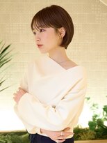 ピークアブー アヴェダ アトレ恵比寿(PEEK-A-BOO AVEDA)&nbsp;前髪と顔まわりで印象が変わるショートカット