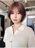 似合わせカット/髪質改善/ハイライトカラー/白髪ぼかし[銀座駅]