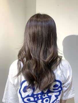 お~るうぇいず(always) ケアブリーチハイライト白髪ぼかし透明感グレージュベージュ