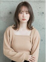 ニューヨークニューヨーク 南草津店(NYNY) くびれミディアムxミルクティーベージュxイヤリングカラー