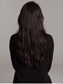 大人艶髪ロング×透明感グレージュ 暗髪でも垢抜け