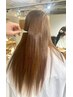 【小林指名限定】髪質改善ストレート + リノケア ¥26000~