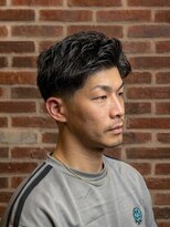 ミリオンバックス 神田店(Million Bucks)&nbsp;七三ツーブロックショート[ men's/バーバー/理容室/神田/眉毛]