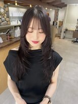 ロアバイチェリーコークウブ(Loa by CHERRY COKE ubu) 大人なロングレイヤーとダークカラー