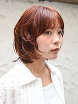 ピークアブー 表参道(PEEK-A-BOO) カッパーブラウン×メロウウェーブ