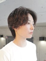 ニカバイカルマ(nica by carma) ハンサムショート+パーマ