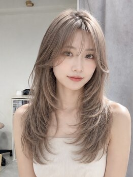 サニー 西中島店(sunny.)の写真/【ブリーチダブルカラー￥14500】ダメージを抑え艶のある色味に◎［ブリーチ/ダブルカラー/インナーカラー]