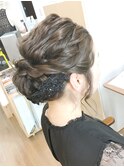 ロングヘッドアクセサリーアレンジ【ヘアセット  立川/立川南】