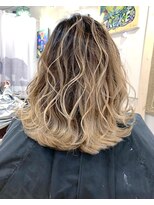 トーク 伊丹本店(TAL'KE)&nbsp;TAL'KE/バレイヤージュ×ホワイトブロンド_343