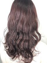 ネイヴィル(navile)&nbsp;ピンクベージュ×波巻きミディアム