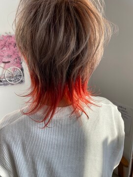 サロン ド シェモア(salon de CHEZ MOI) 個性派ウルフ