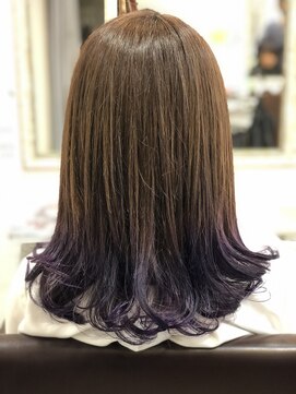 ヘアーアンドエクステンション パチャラ 小岩駅前店(HAIR&EXTENSION PACHARA) △マロンベージュ×バイオレット△