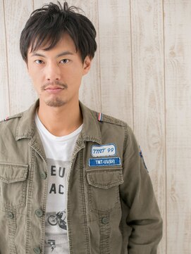 トニーアンドガイ メン 与野駅前店(TONI&GUY MEN) くせ毛カットでルーズに★ワイルドミニウルフa