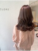 艶感グレージュくびれAラインスタイル