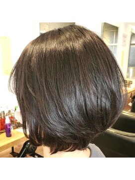 ブリング バイ スノードロップ 吉祥寺(BRING by Snowdrop) 前髪/マチルダボブ/ピンクベージュ/インナーグレージュ/吉祥寺