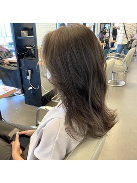 ディフィーノ 青山(DIFINO) ブリーチなしでつくるシアーグレージュカラー