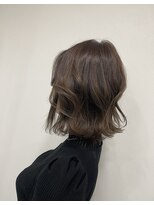 アンドシャルム 心斎橋(&CHALME) ぱつっとbobでお洒落ベージュ