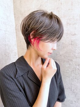 ノア ヘアデザイン 町田店(noa Hair Design)の写真/実力派Stylistによる計算されつくしたカットで、骨格や髪質まで活かした"似合わせショートStyle"をご提案♪