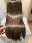 ストレート×髪質改善ケアで最高のツヤ髪ロング♪