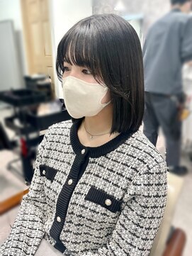 フォンド 津田沼(fond.) タッセルボブ×ブルーブラック