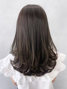 アイティーバイアルバム 下北沢店(IT by ALBUM) ワンカールレイヤー_ショコラアッシュヘルシースタイル_ba411741