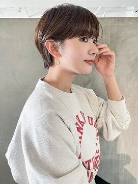 アイティー バイ アルバム 浦和店(IT by ALBUM) マッシュショート_大人ガーリーチョコレートプリカール_39158