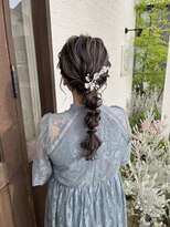 リル 新浜店(LiL)&nbsp;編みおろしアレンジ葭本9