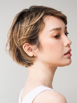 オンカラー(ON.COLOR) 大人ハイライトグレージュショート40代50代