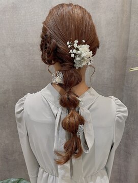 ルクール 東三条店(Le Coeur) 【ルクールヘアー齋藤拓郎】編み下ろしヘアセット♪