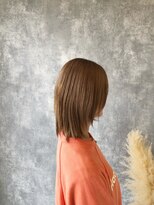 ヘアアンドメイク ムーア(Muuua) ハイトーンミルクティーベージュ