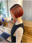 切りっぱなしボブ