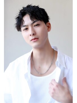 ソイクフ 高田馬場店(SOY-KUFU) MEN’S HAIR マッシュパーマアッシュブラックカルマパーマ