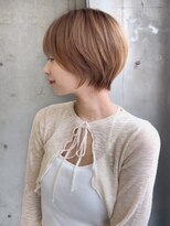 ロンドローズ 名古屋(Lond damaskRose)&nbsp;学割 ブリーチなしダブルカラー ブリーチ 髪質改善 ボブ 834